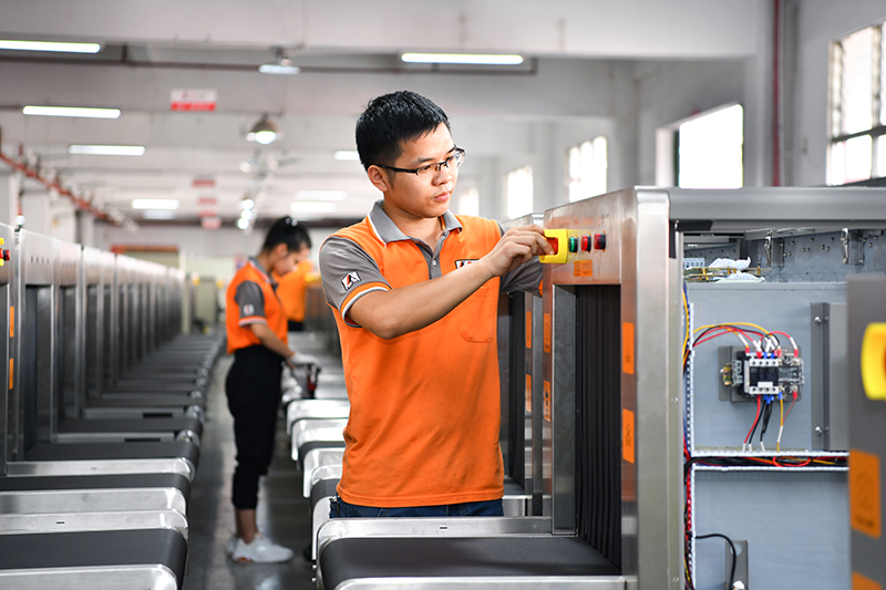 安檢機(jī)調(diào)試