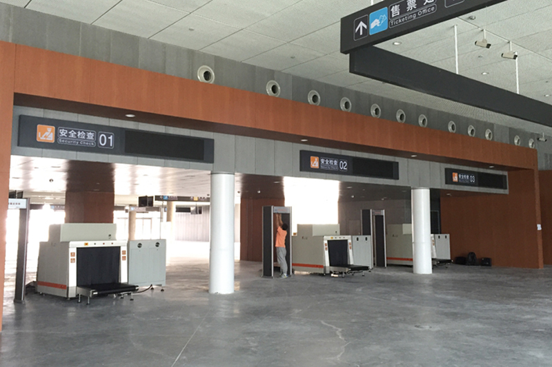 鐵路車站運輸系統(tǒng)安檢現(xiàn)場